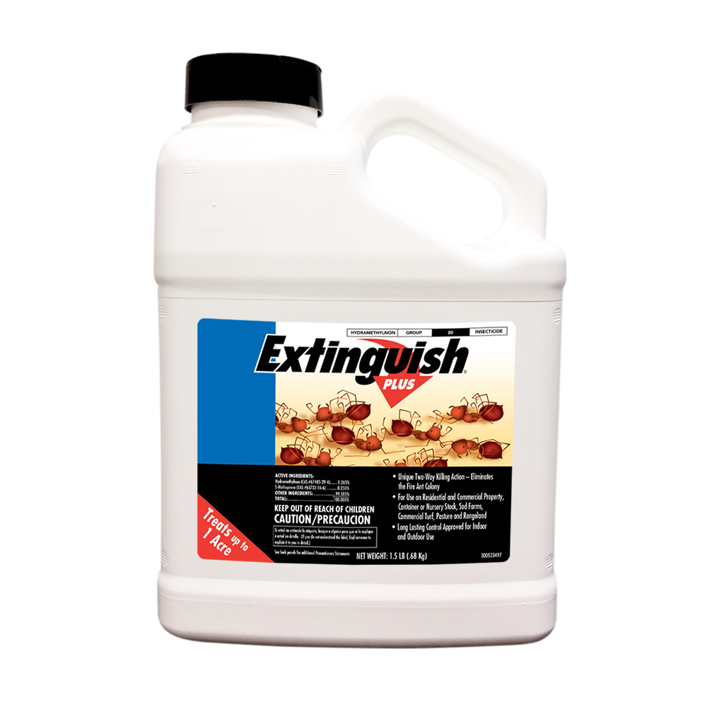 Extinguish Plus Fire Ant Bait Granules 1.5 Jug by Zoecon