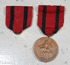 US Indian Wars Army Service Medal. No Number.  Full Wrap Brooch. Original! A330