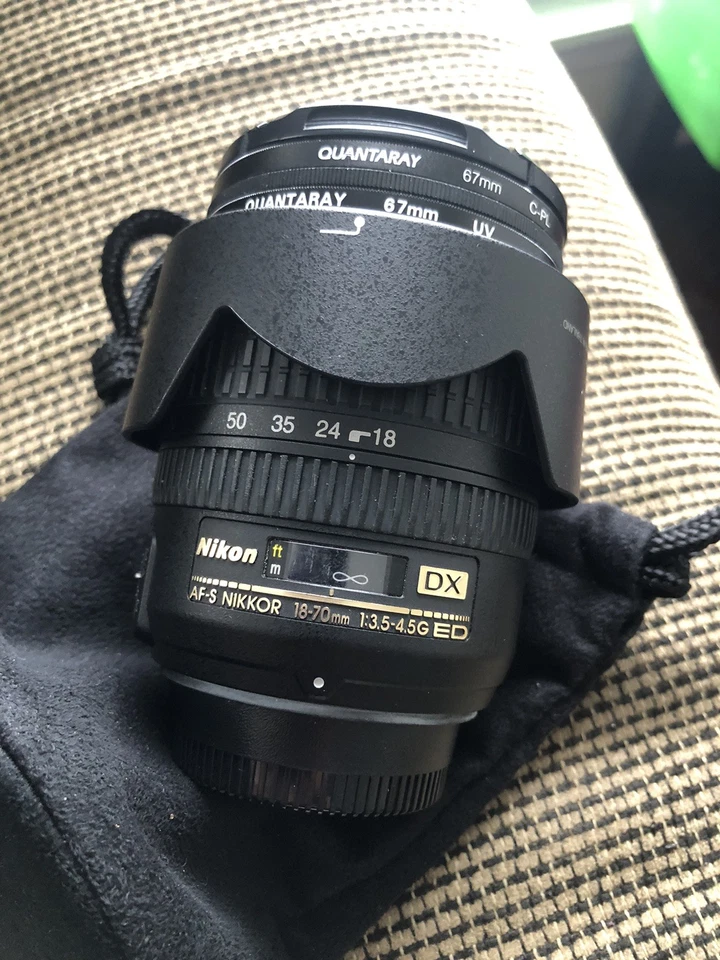 Objetivo Nikon AFS 18-70mm Nikon d40,50,60,3000,3100,3200,7000,7100,7200 Foto 2 de 4