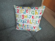 Scion Cushion  Alphabet Letters with zip & inner pad