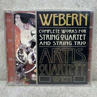 Webern: Complete Works for String Quartet and String Trio by Artis Quartett CD