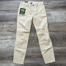 NWT Toad  Co Earthworks Ankle Pants Womens 8 Skinny Green Canvas