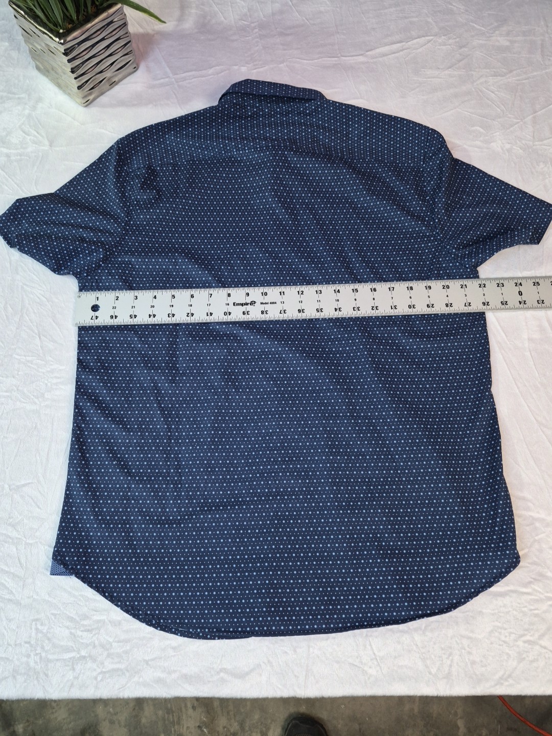 CONSTRUCT 4-WAY STRETCH SHORT SLEEVE BUTTON UP BL… - image 8