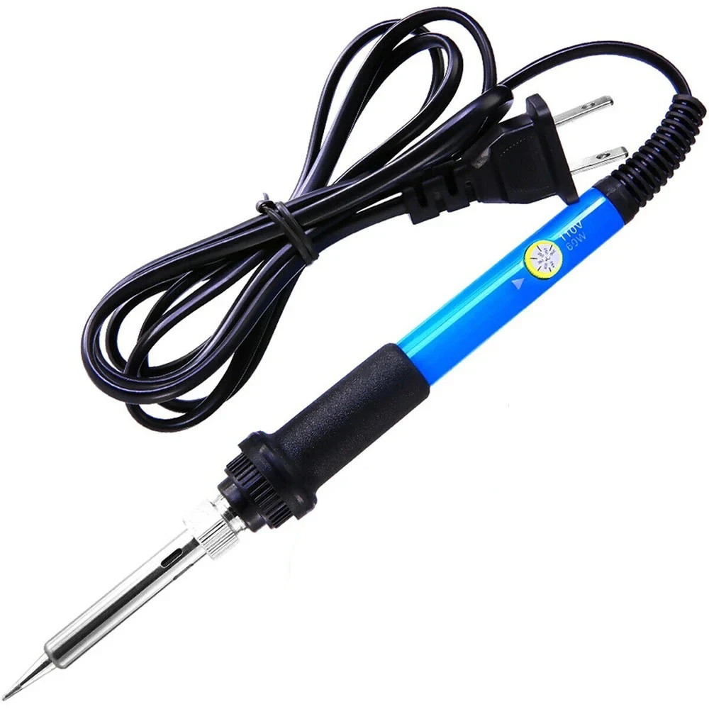 Saldatore a Stagno Lcd Temperatura Regolabile 60 Wprofessionale Kit Saldatura - Miniatura 2
