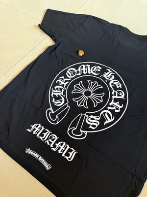 Chrome Hearts Miami Exclusive Horseshoe Logo Size XL BRAND NEW 100% Authentic