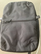 16.25" Camera Backpack heyday Black Heather Outdoor Water Repellent Polyester 