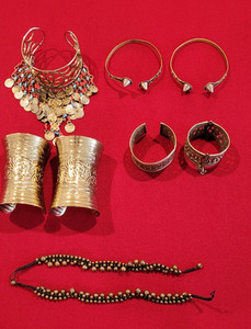 ATS Belly Dancing Bracelets Lot 9 pcs.