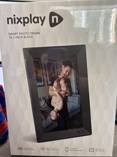 Nixplay 10.1  Smart Photo Frame Black HD Google Videos  Photos New Sealed