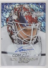 2020 Skybox Metal Universe Intimidation Nation Gold Ilya Samsonov #IN-2 Auto 8tn