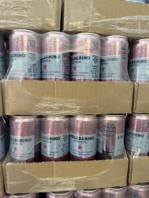 24 S Pellegrino Dark Morello Cherry  Pomegranate Flavor Min Water 11.5ozBB 11/26