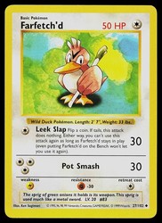 Farfetch'd 27/102 Base Set (Shadowless)