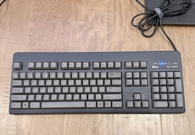 Topre Realforce 104UG-HiPro YK2100 Wired English QWERTY Keyboard Gray/Black