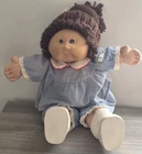 Vintage Coleco Cabbage Patch Kids Doll 1978-1982 Signed Brown Hair and Eyes Girl