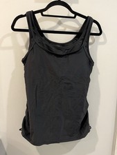 Women's Swim Tankini - Size Medium - Black with a Built In Bra