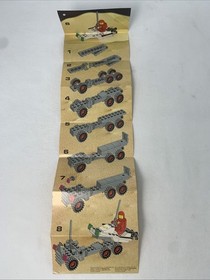 Vintage Lego 6870 Space Probe Launcher INSTRUCTIONS Manual book Only Legoland