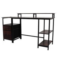 Computer Desk With Raised Shelf Home Office Computer Desk Unique For Home