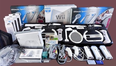 MEGA BUNDLE - besondere Nintendo Wii mit extra Highlight & ca. 50 Teile - TOP !