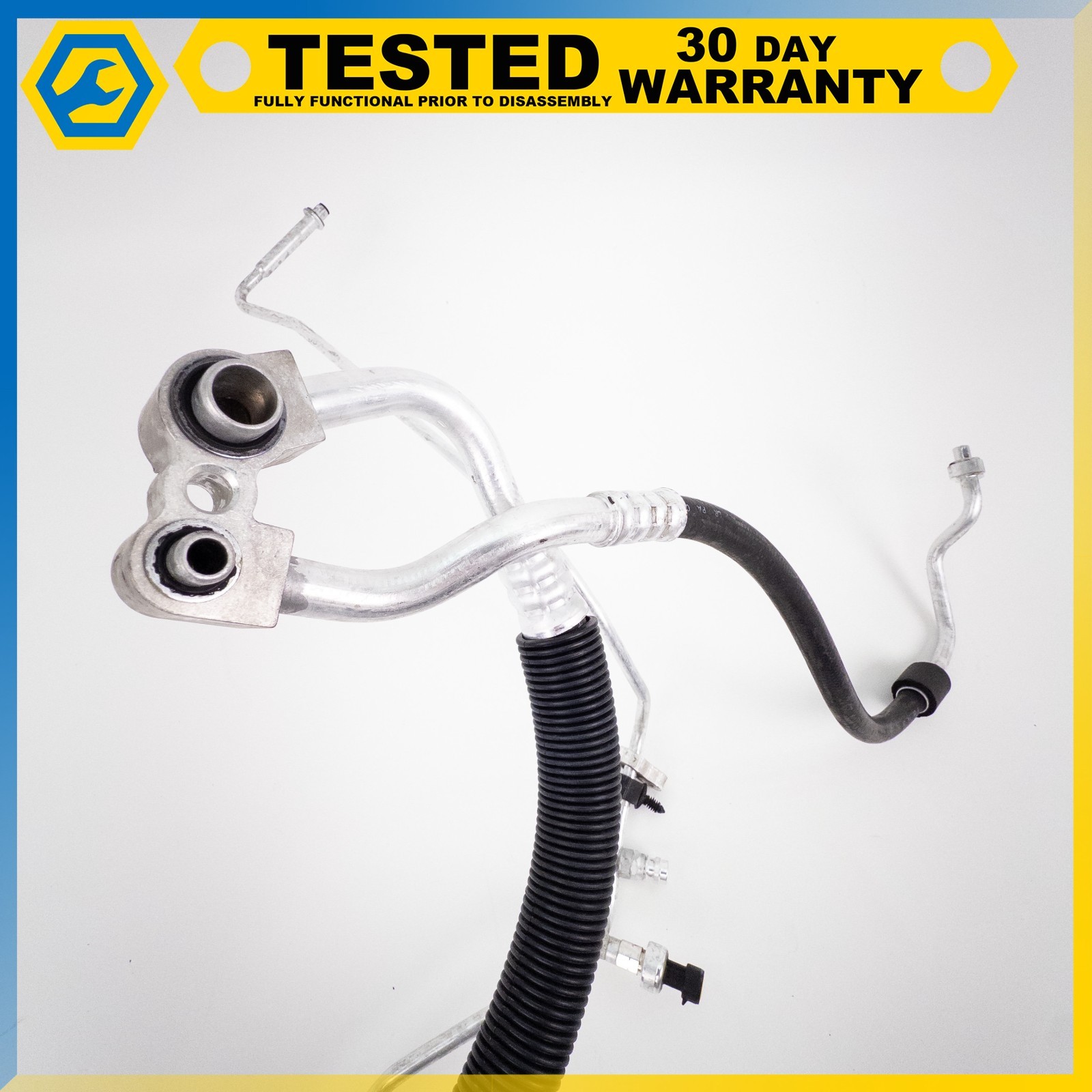 05-13 CHEVROLET CORVETTE C6 AIR CONDITIONING COMPRESSOR CONDENSER HOSE LINE OEM