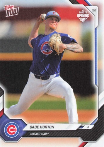 2026 Topps Now OD-209 Cade Horton