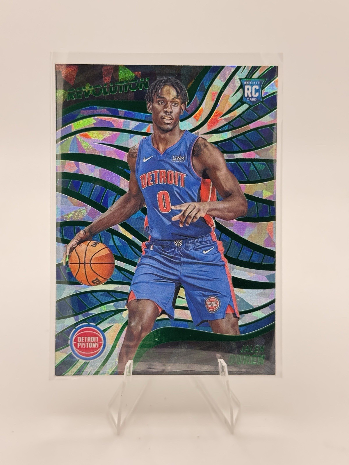 2022-23 Panini Revolution - Jalen Duren #150 Chinese New Year Emerald /88 (RC)