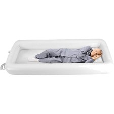 Aufblasbare Badewanne Wasserbett Pflege-Badewanne Bett-Dusche 195x90cm