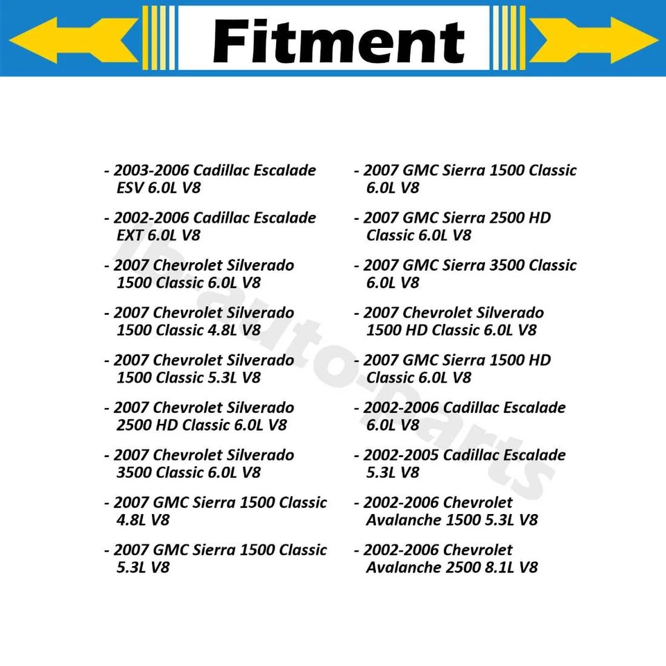 Conjunto de manguera de calefacción de aire acondicionado de entrada para Chevrolet Avalanche 1500 2002 2003 2004 2005 Foto 2 de 4