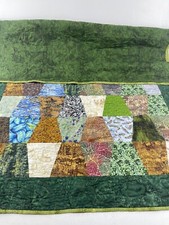 Colorful Quilt Blanket/Throw Machine Made 42" x 62" Nature Outdoor Theme