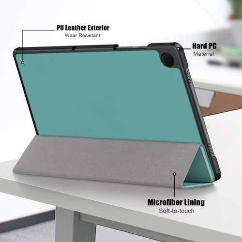 Folio Ultra Slim Leather Stand Magnetic Case Cover For Samsung Galaxy Tab A9/A9+ - Picture 28 of 122