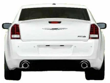 #563 PAINTED FACTORY STYLE SRT SPOILER Fits the 2011 - 2023 CHRYSLER 300