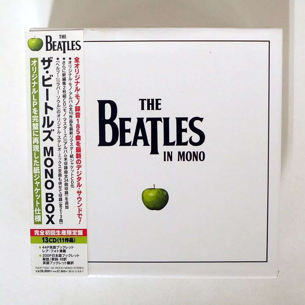 The Beatles In Mono Box Set Apple Records TOCP-71041-53 Japan OBI