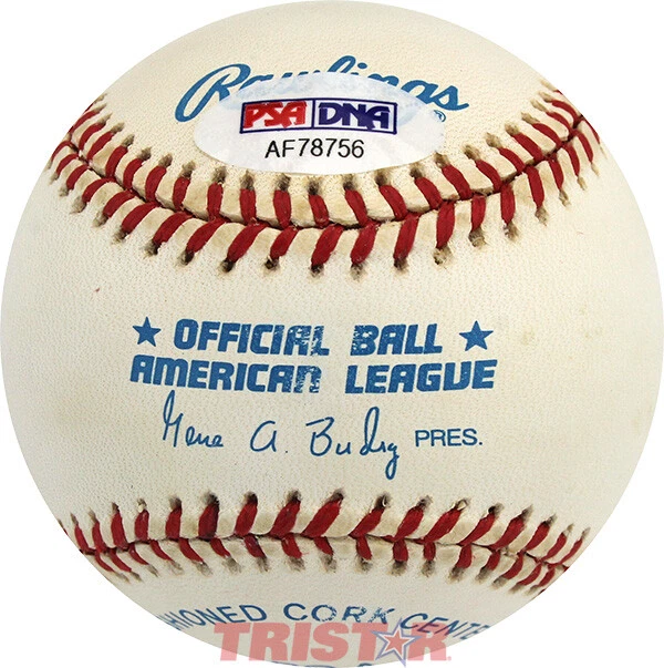 Eddie Collins Jr. Autografiado AL Béisbol Inscrito con Nombre Completo PSA Foto 2 de 2