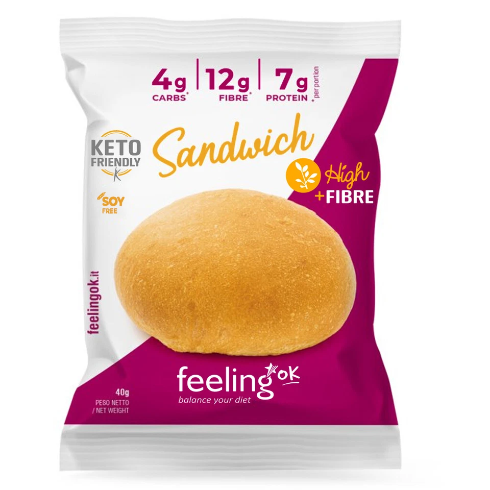 FEELING OK OPTIMIZE FEELING OK SANDWICH + FIBRE 40 GR Naturale