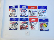 Eagle Claw Lot - Hooks Lot - #81 - 8 packs - ...