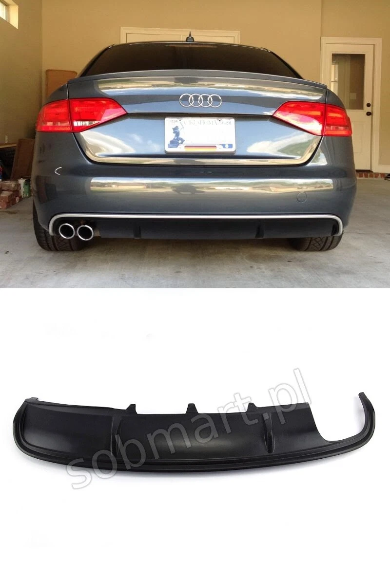 AUDI A4 B8 2008-2011 Non S-Line REAR BUMPER SPOILER REAR DIFFUSER