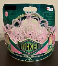 WICKED MOVIE GLINDA CROWN PINK TIARA DISGUISE COSTUME NEW FAST SHIP