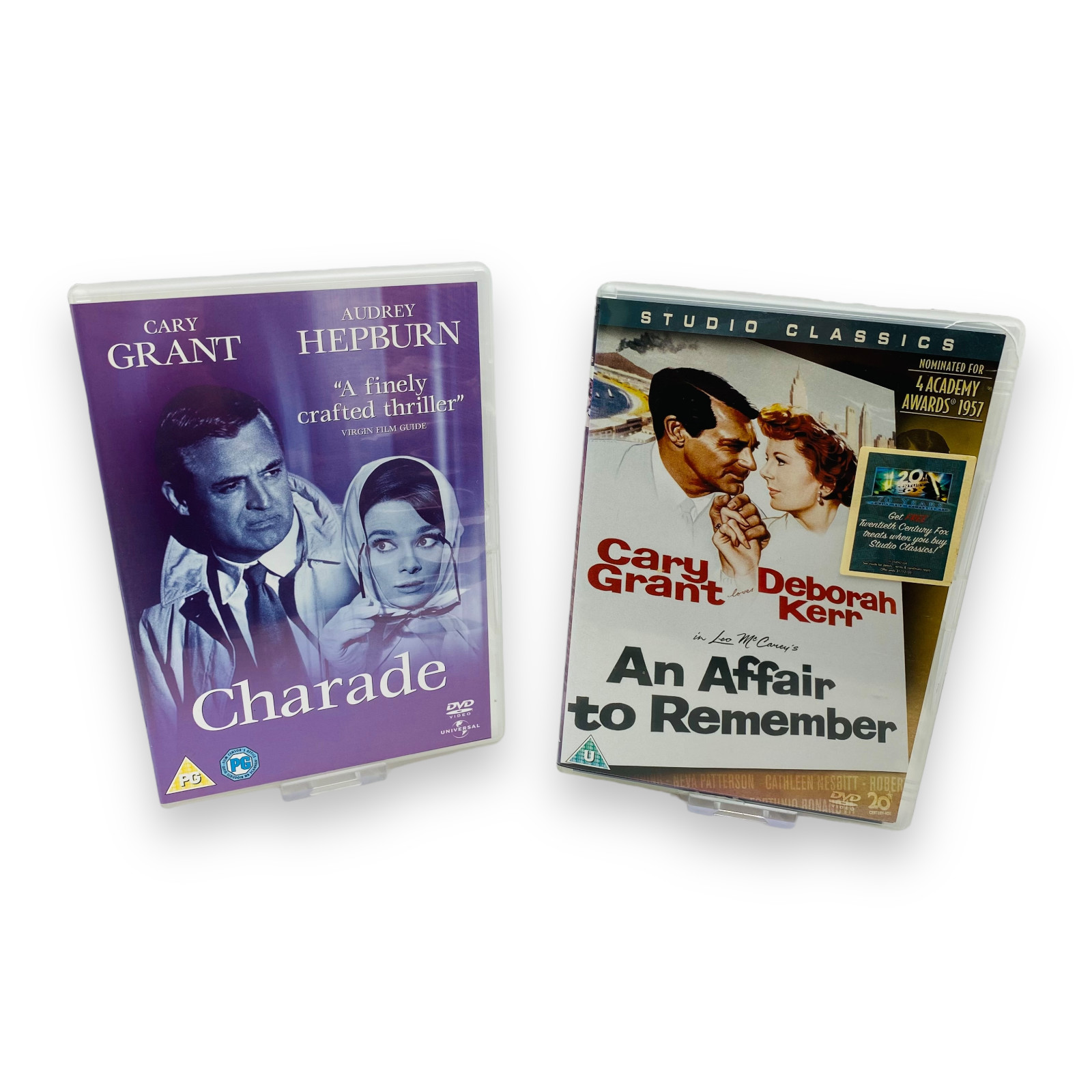 An Affair To Remember & Charade (DVDs) Cary Grant / Audrey Hepburn