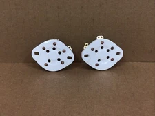 CED P-ST5-216 5 PIN CERAMIC VACUUM TUBE SOCKET JOHNSON GENERIC FOR 76 807 814