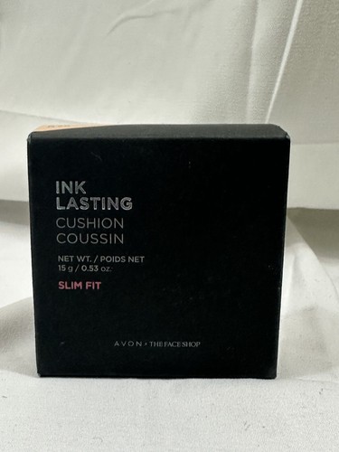 Avon The Face Shop Ink Lasting Cushion Slim Fit N50 Medium Tan .53oz 15g NIB - Picture 2 of 5