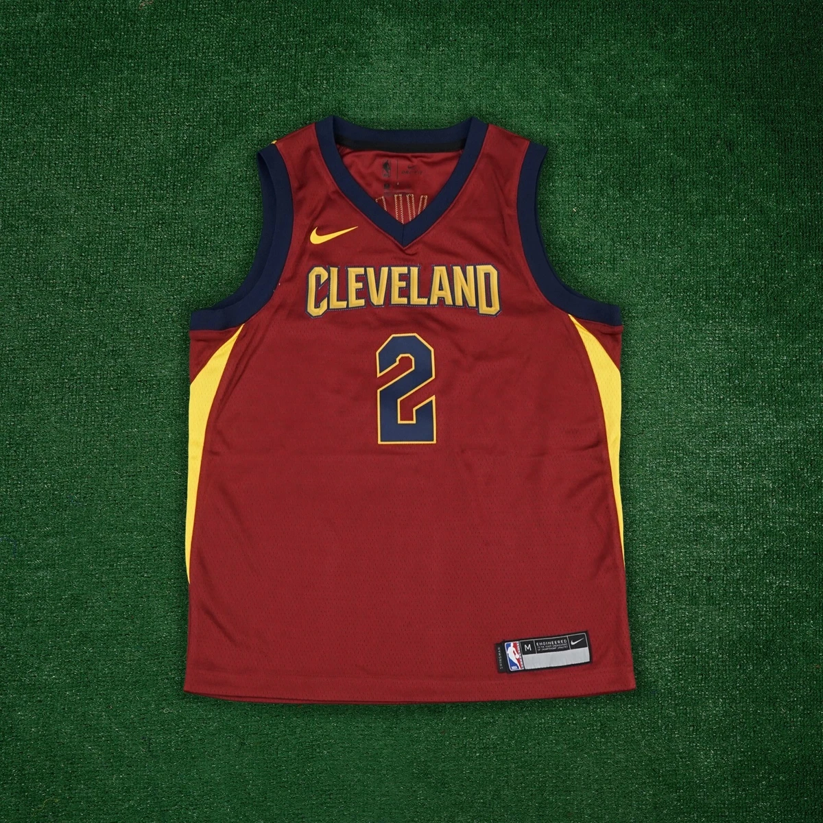 Kyrie Irving Cleveland Cavaliers NBA Nike Maroon Youth Swingman Stitch  Jersey