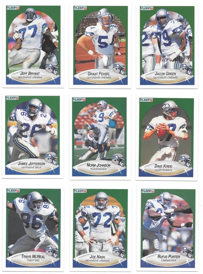 1990 Fleer Football Trading Cards / Choose #s 250 - 400 + insert / mb39 - Image 3 of 4