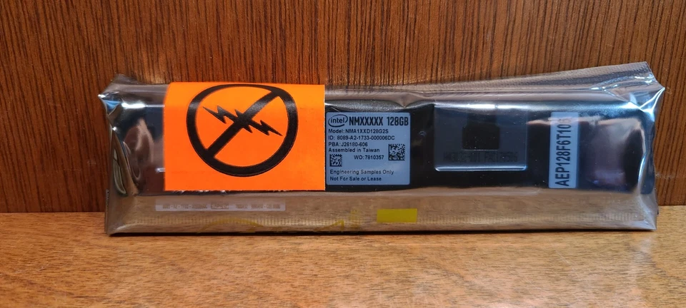 Intel 128GB DDR-T 100 200 300 Series Optane Persistent Memory Sealed - Image 2 of 4