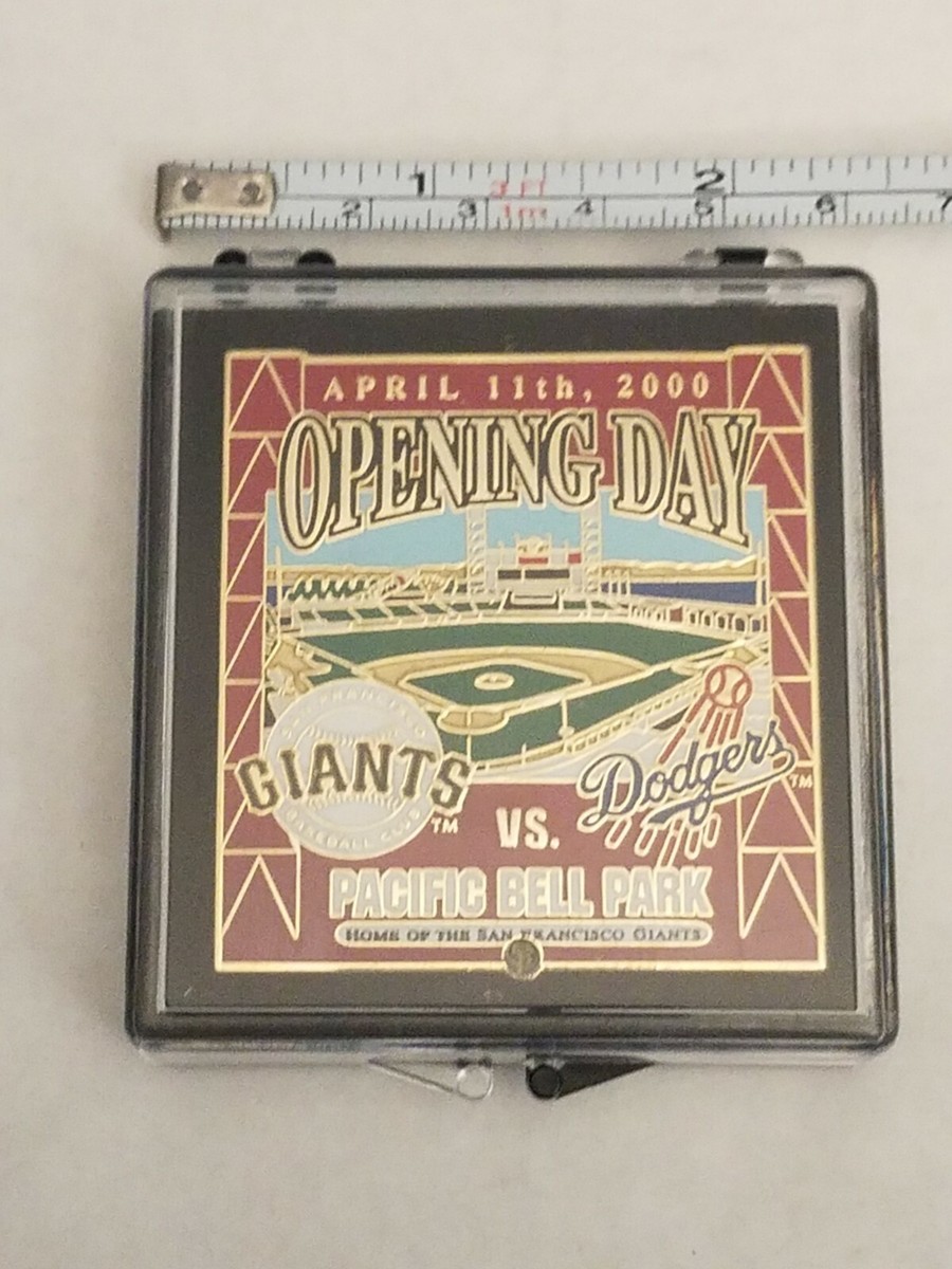 San Francisco Giants Pacific Bell Park Home Opening Day 2000