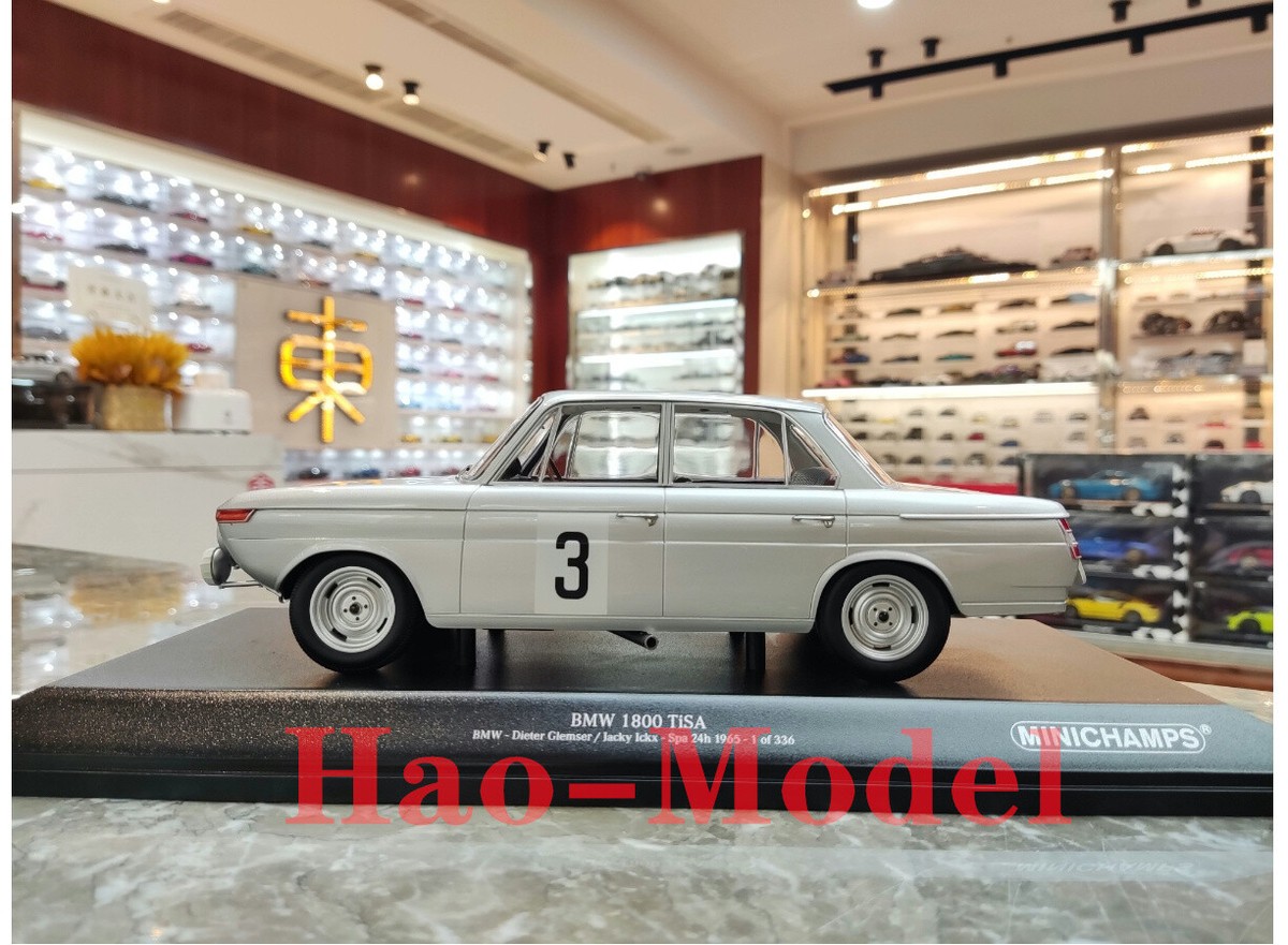 Minichamps 1:18 BMW 1800 TISA Full Open Alloy Diecast Model