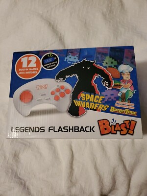 NIB! FREE SHIPPING! Legends Flashback Blast! Space Invaders & 12 More! Wireless