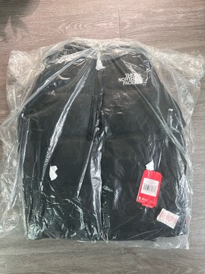 FW17 Supreme x The North Face Black Leather Nuptse Jacket Medium