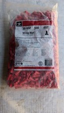 New Full Bag of 500 Ideal  30-652 Wing-Nut Wire Connectors