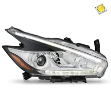 For 2015-2018 Nissan Murano Full LED Right Passenger Headlight Assembly Headlamp