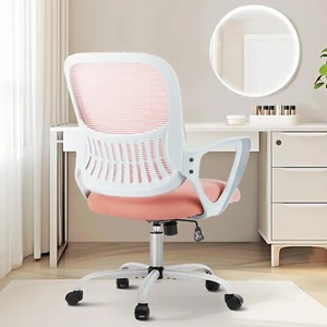 Sweetcrispy Bureau Bureau de gestion de bureau de bureau président exécutif, ergonomie mi-arrière