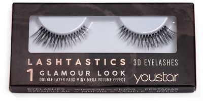 youstar LASHTASTICS 3D Eyelashes - Glamour Look 1