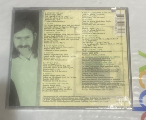 Spirit in the Sky: Best of by Greenbaum, Norman (CD, 1995) NEW - Foto 2 di 3